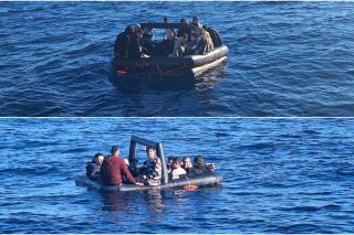 Από την επαναπροώθηση Παλαιστινίων που εντοπίστηκαν σε λάιφραφτ από το τουρκικό λιμενικό στις 5 Νοεμβρίου